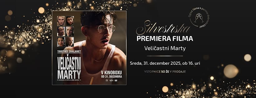 Silvestrska premiera filma Veličastni Marty