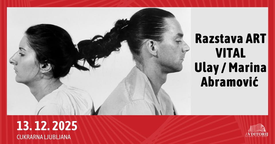 Ogled razstave ART VITAL Ulay / Marina Abramović