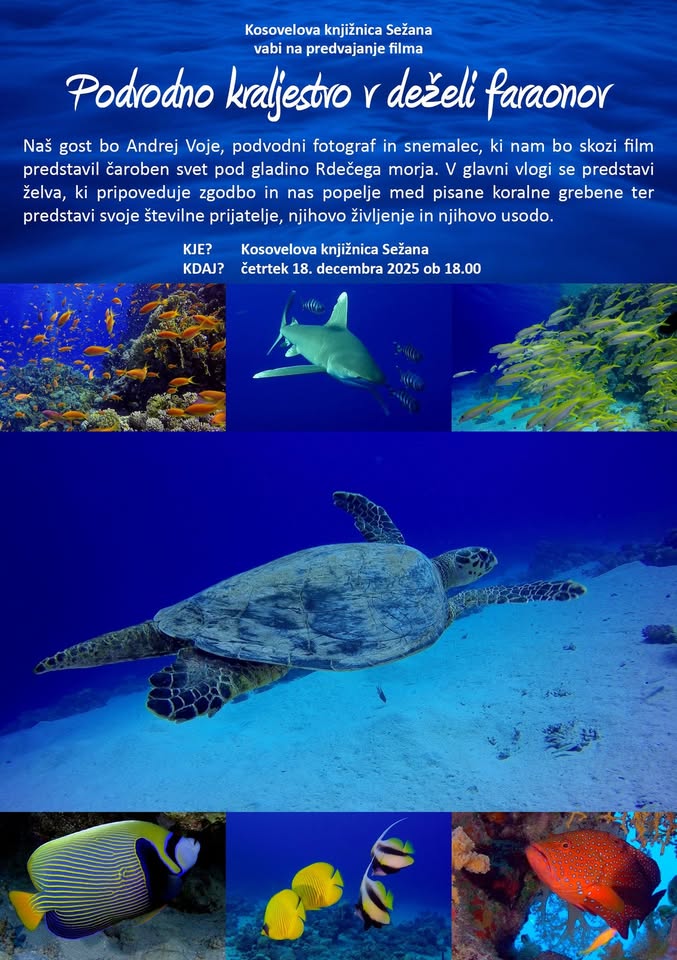 Podvodno kraljestvo v deželi faraonov