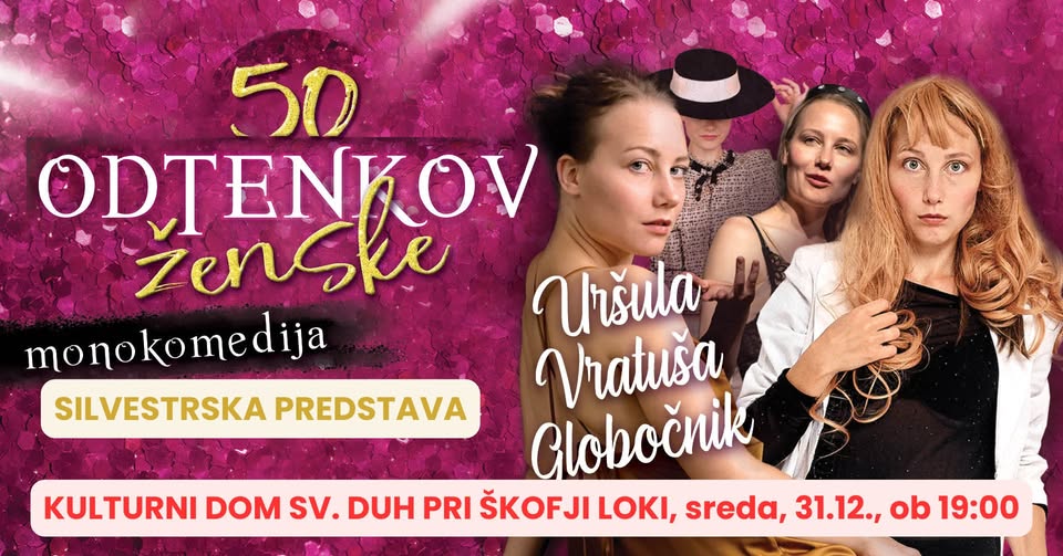 Silvestrska komedija: 50 ODTENKOV ŽENSKE