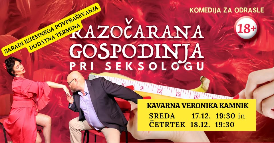 Ekskluzivno v Kamniku: Razočarana gospodinja pri seksologu (18+)