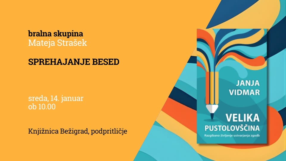 Sprehajanje besed – Mateja Strašek