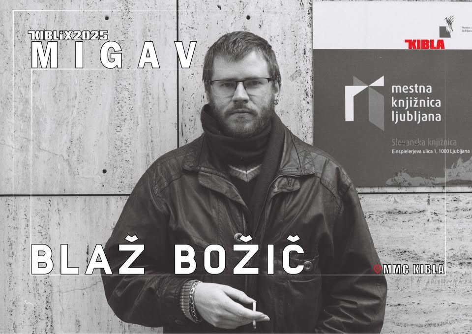 KIBLIX 2025 | Glasbeni cikel MIGAV: Blaž Božič