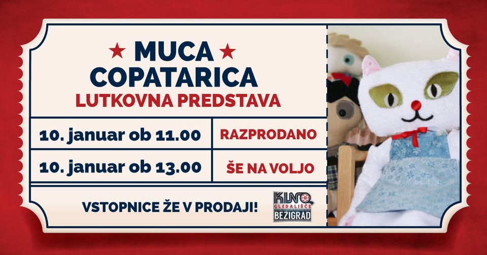 Lutkovna predstava: MUCA COPATARICA