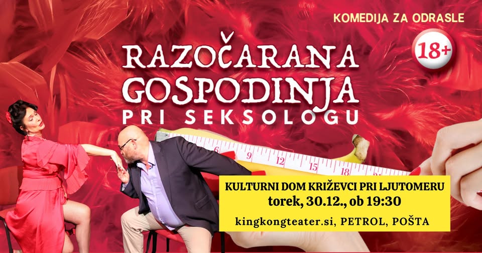 Komedija Razočarana gospodinja pri seksologu (18+)