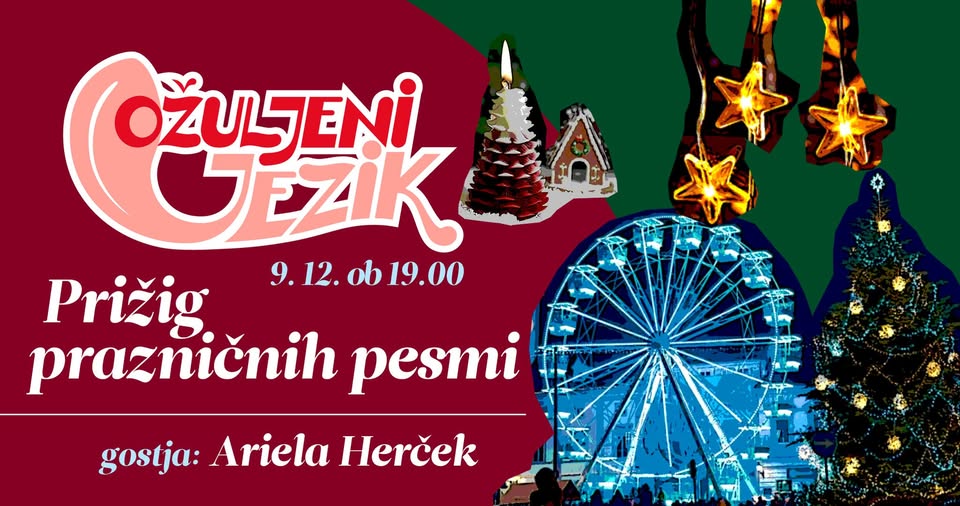 Ožuljeni jezik | Prižig prazničnih pesmi