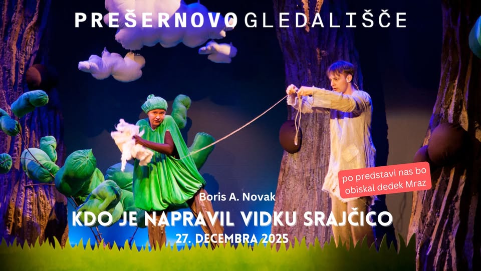 KDO JE NAPRAVIL VIDKU SRAJČICO in obisk dedka Mraza