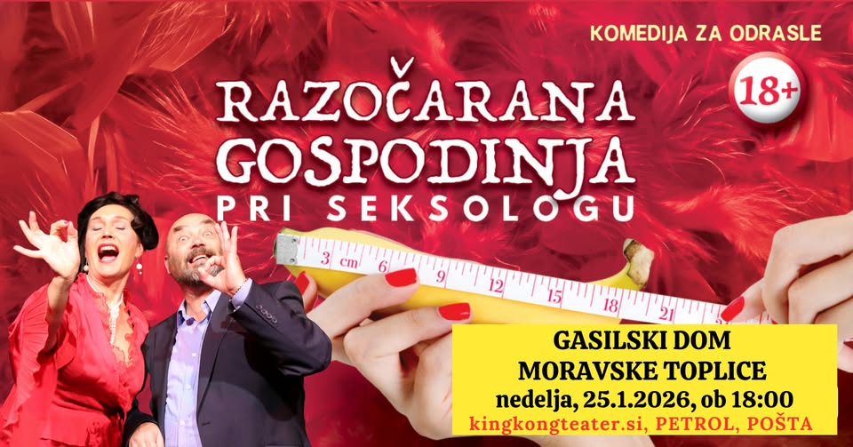 Komedija Razočarana gospodinja pri seksologu (18+)