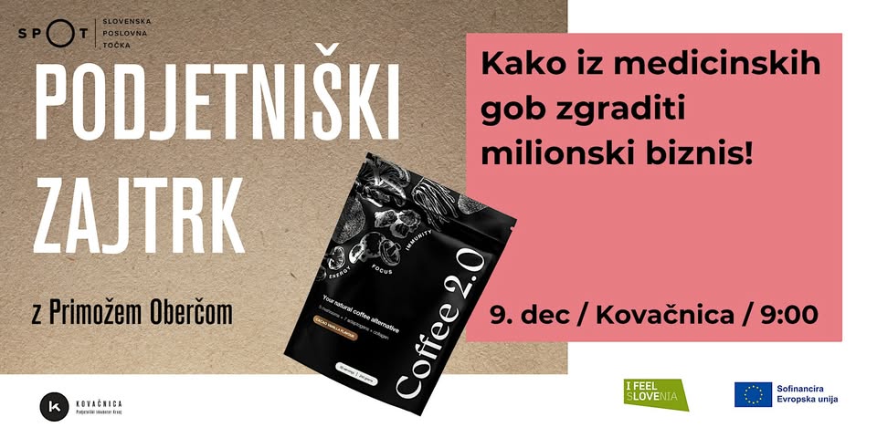 Podjetniški zajtrk- Primož Oberč & Brand 2.0