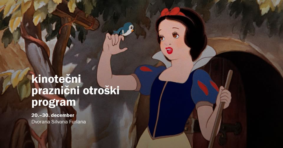 Kinotečni praznični otroški program: Sneguljčica in sedem palčkov