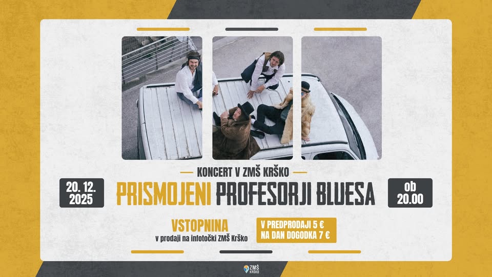 PRISMOJENI PROFESORJI BLUESA v ZMŠ Krško