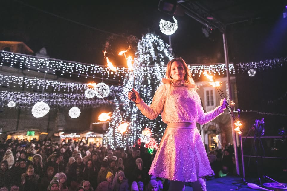 Pravljično Celje: Ulična animacija Pravljična igra svetlobe