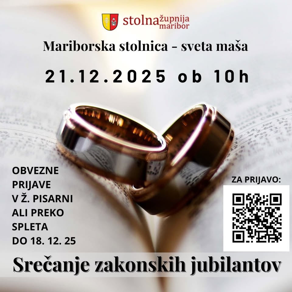 Srečanje zakonskih jubilantov