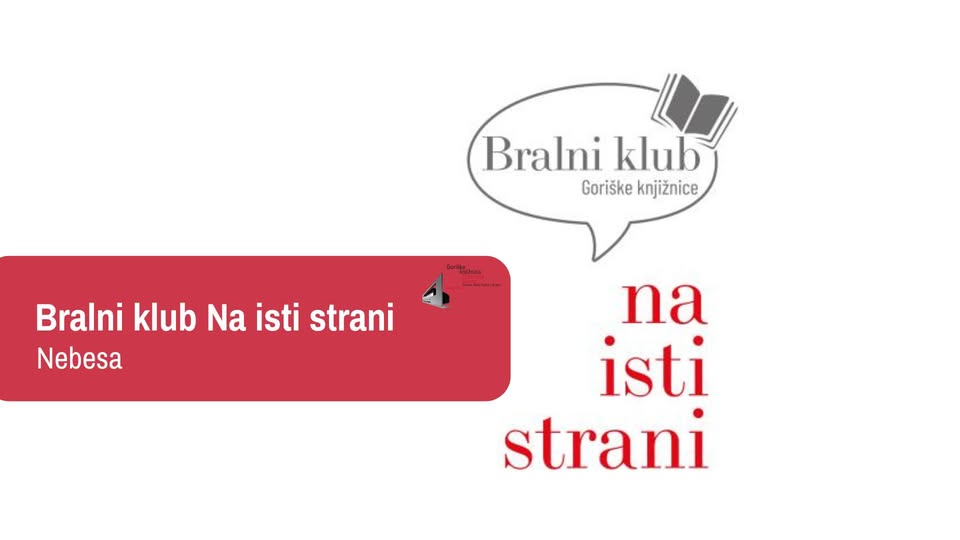 Bralni klub Na isti strani: Nebesa