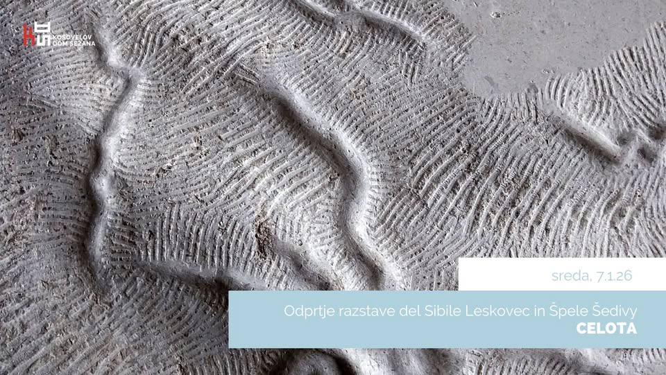 Odprtje razstave del Sibile Leskovec in Špele Šedivy: CELOTA