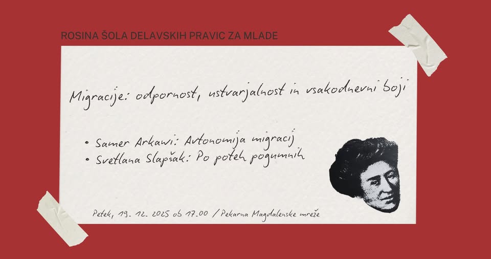 Migracije: odpornost, ustvarjalnost in vsakodnevni boji