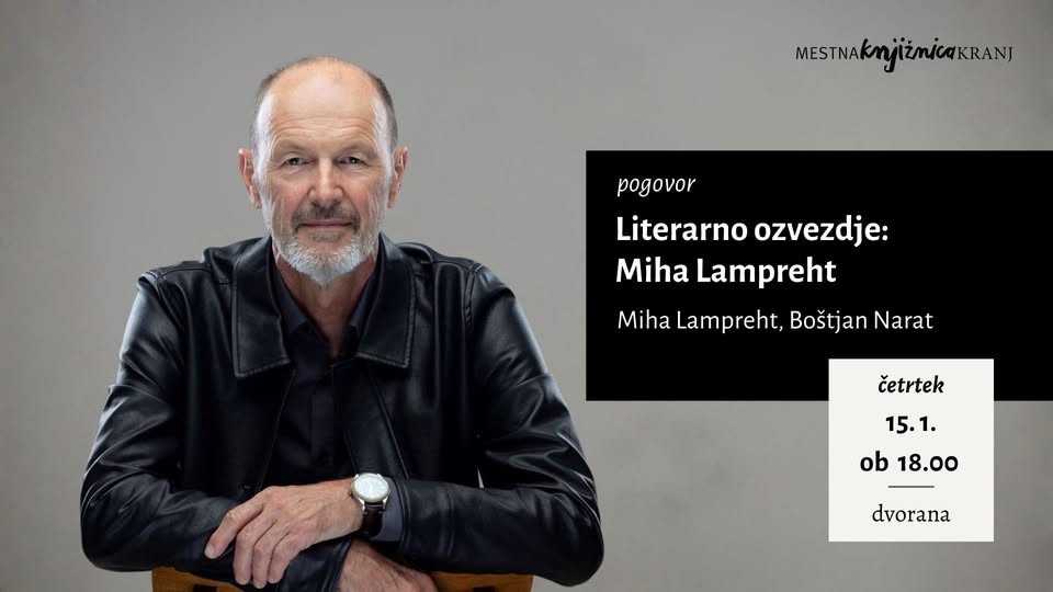 pogovor / Literarno ozvezdje: Miha Lampreht