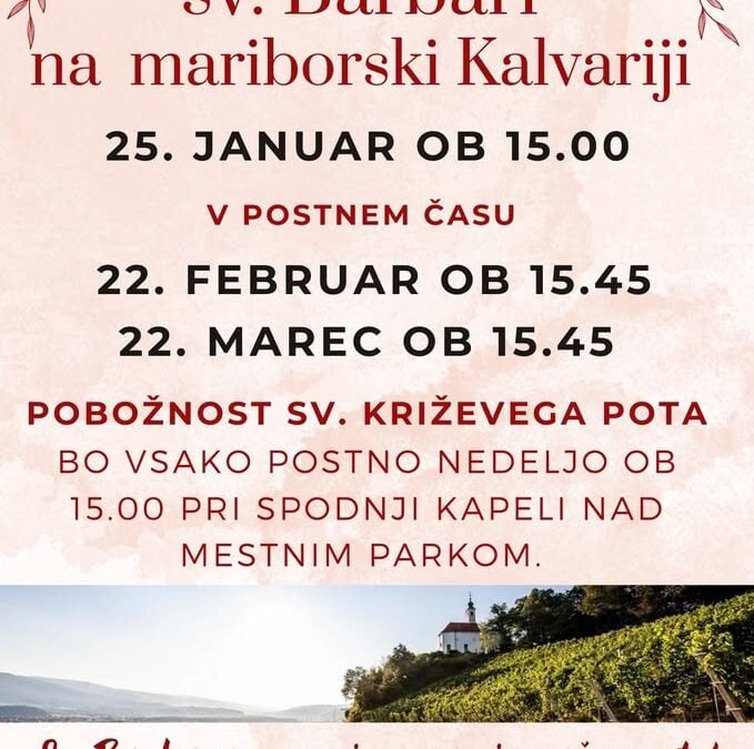 Sveta maša na Kalvariji