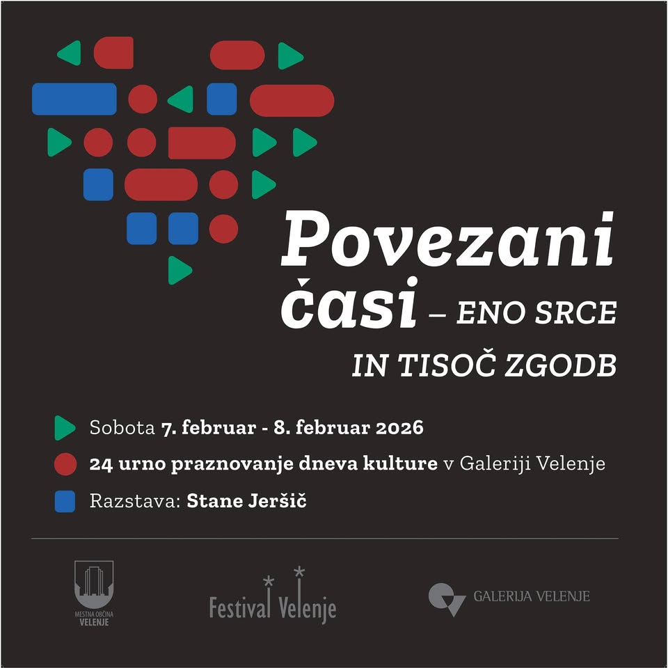 24-urno odprtje razstave STANE JERŠIČ - POVEZANI ČASI - Eno srce in 1000 zgodb