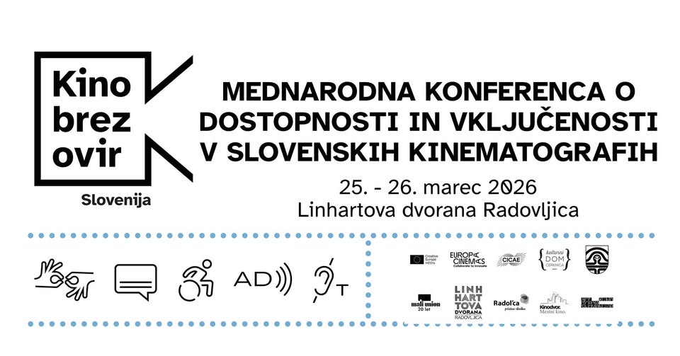 Mednarodna konferenca o dostopnosti in vključenosti v slovenskih kinematografih