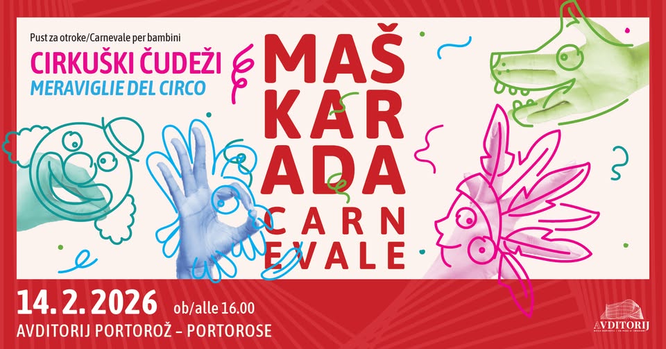 Otroško pustno rajanje s Pravljično Frtino