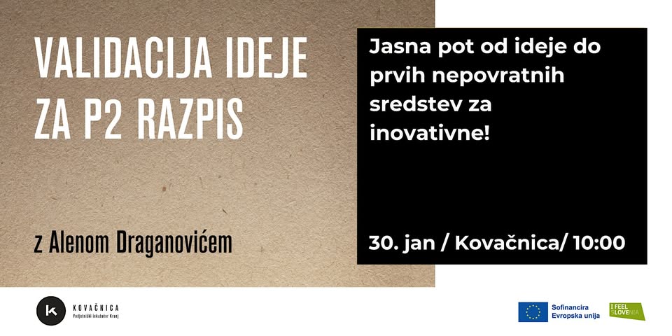 Validacija ideje za P2 razpis