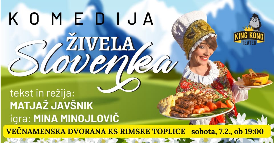 Komedija ŽIVELA SLOVENKA