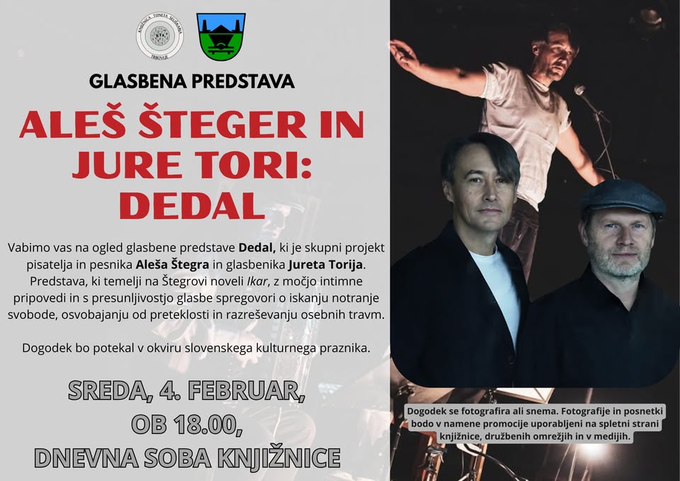 Aleš Šteger in Jure Tori: Dedal