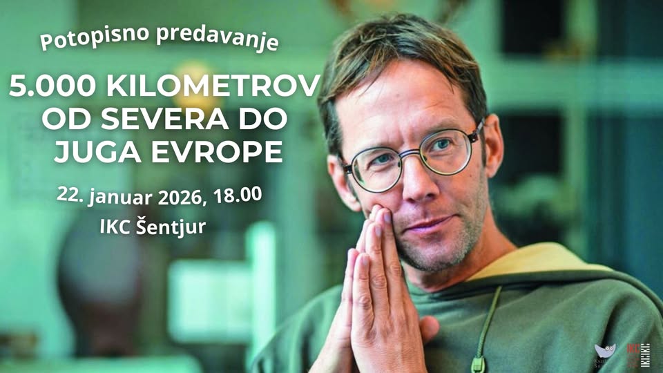 Potopisno predavanje: 5.000 kilometrov peš po Evropi