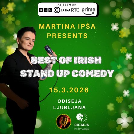 Martina Ipša presents BEST OF Irish stand up comedy