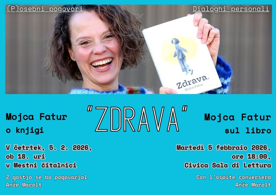 Z Mojco Fatur o njeni novi knjigi “Zdrava”