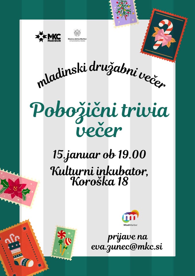 Pobožični trivia večer