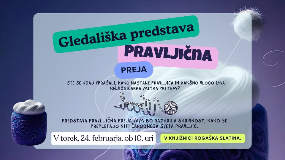 Gledališka predstava: 𝑷𝑹𝑨𝑽𝑳𝑱𝑰Č𝑵𝑨 𝑷𝑹𝑬𝑱𝑨