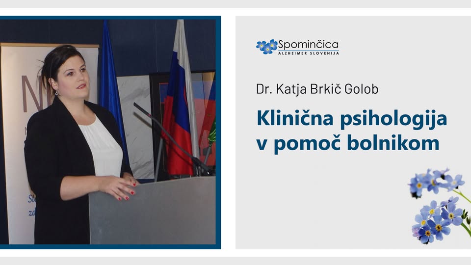 Dr. Katja Brkič Golob: Klinična psihologija v pomoč bolnikom