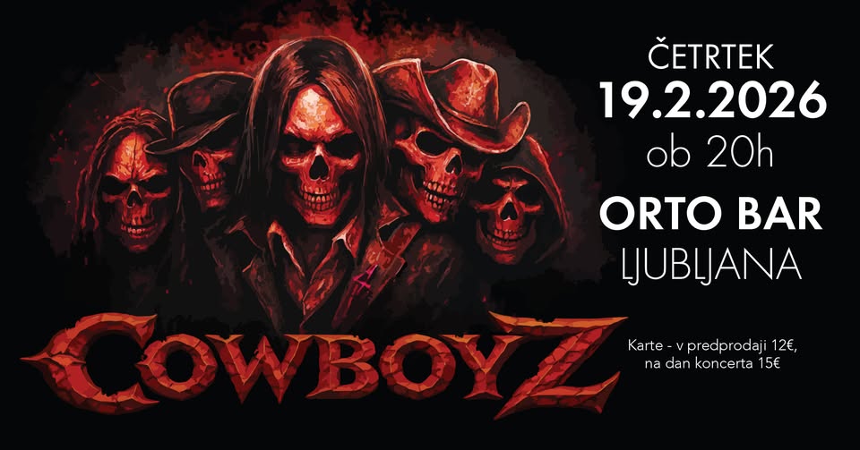 CowboyZ - predstavitev albuma WE ARE HERE AS ONE
