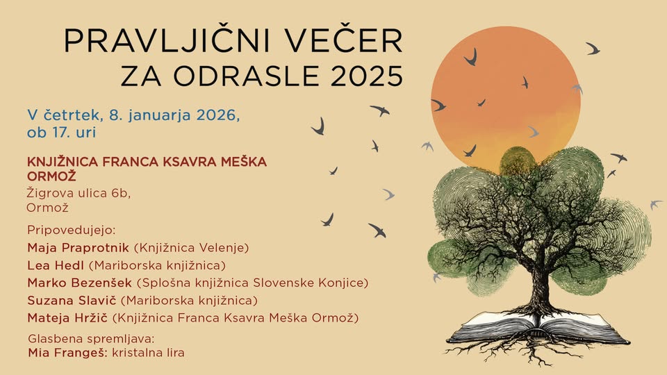 Pravljični večer za odrasle 2026