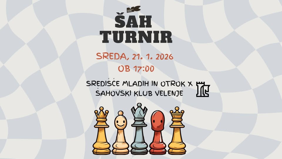 Šah turnir v Središču mladih in otrok