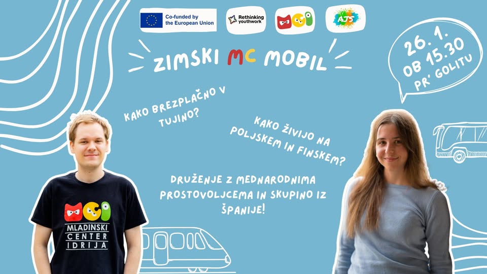 ZIMSKI MC MOBIL - spoznaj naše mednarodne prostovoljce