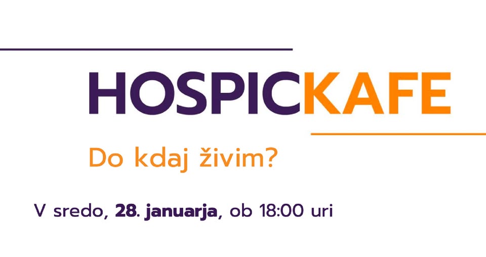 HOSPICKAFE s predstavitvijo knjige Do kdaj živim?