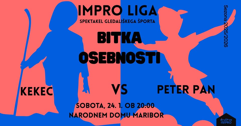 Impro liga: Bitka osebnosti – Kekec vs Peter Pan