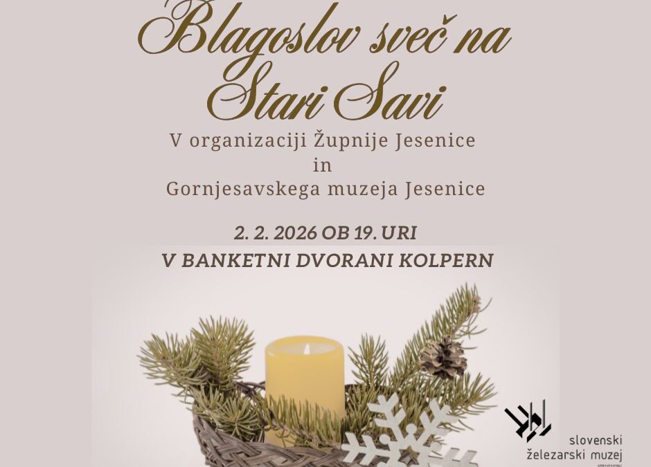 Blagoslov sveč na Stari Savi