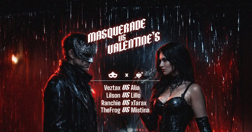 TECHNO PLEASURE x Masquerade vs Valentine's