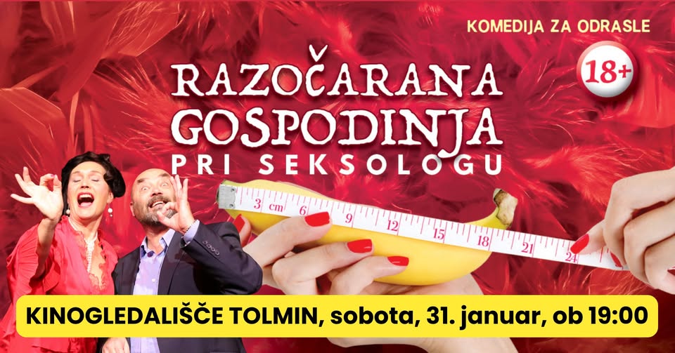 Komedija Razočarana gospodinja pri seksologu (18+)