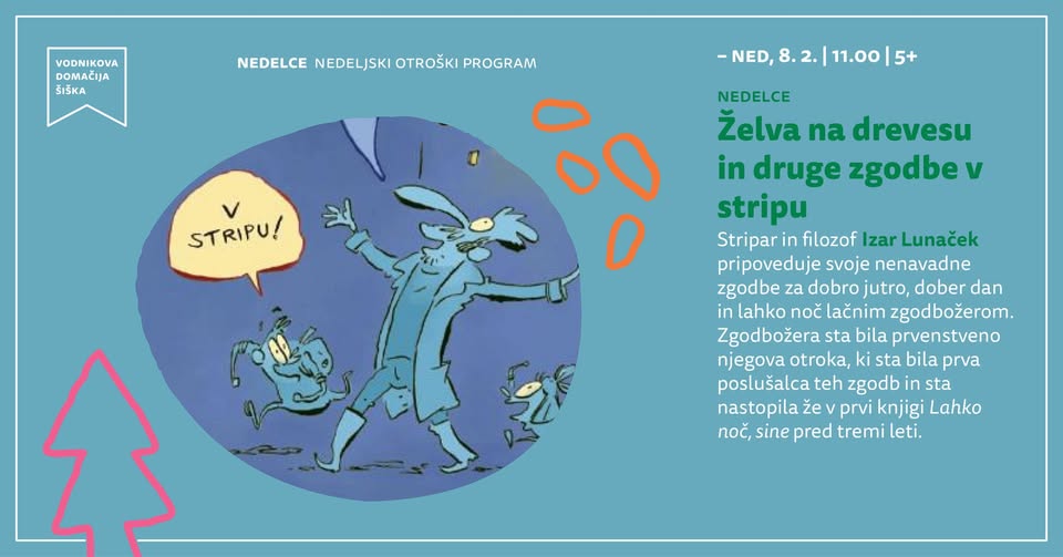 Nedelce: Želva na drevesu in druge zgodbe v stripu