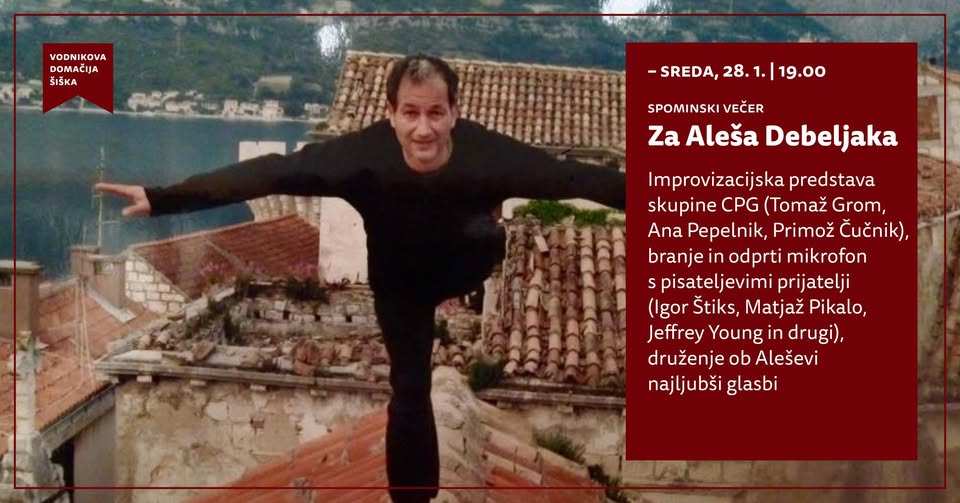 Spominski večer | Za Aleša Debeljaka