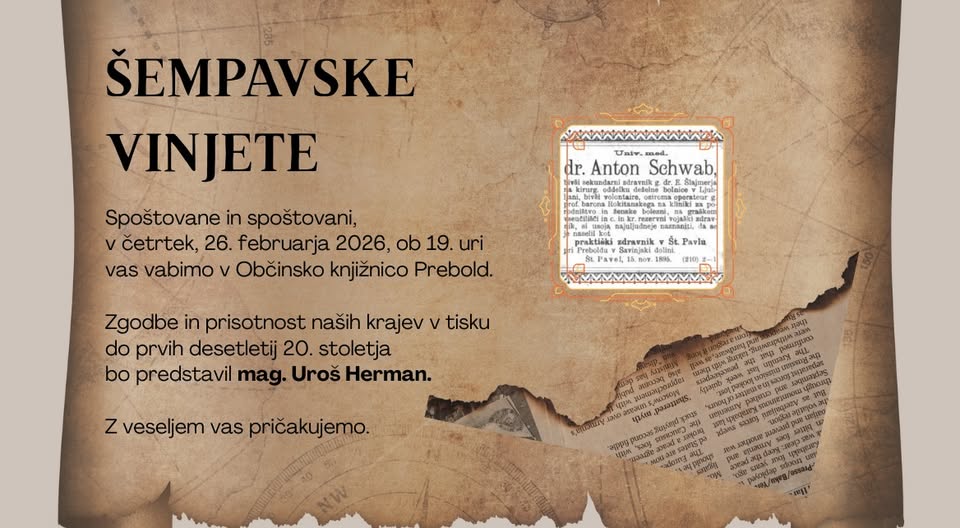 Šempavske vinjete: zgodbe in prisotnost naših krajev v tisku do prvih desetletij 20. stoletja