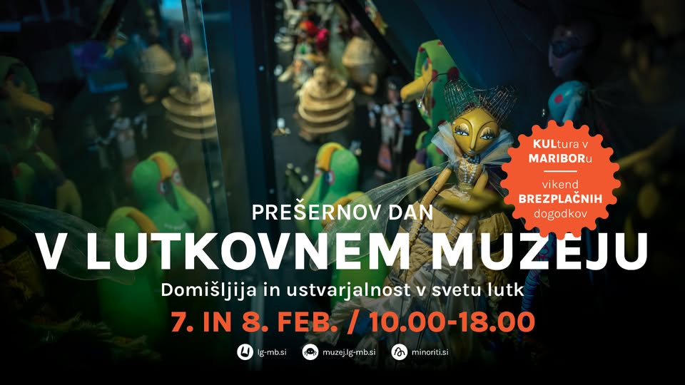 Prešernov dan v Lutkovnem muzeju Maribor