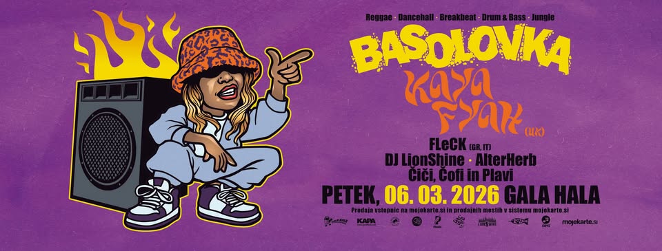Basolovka Presents Kaya Fyah (UK) & FLeCK