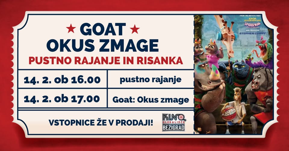 GOAT: OKUS ZMAGE: Pustno rajanje in risanka
