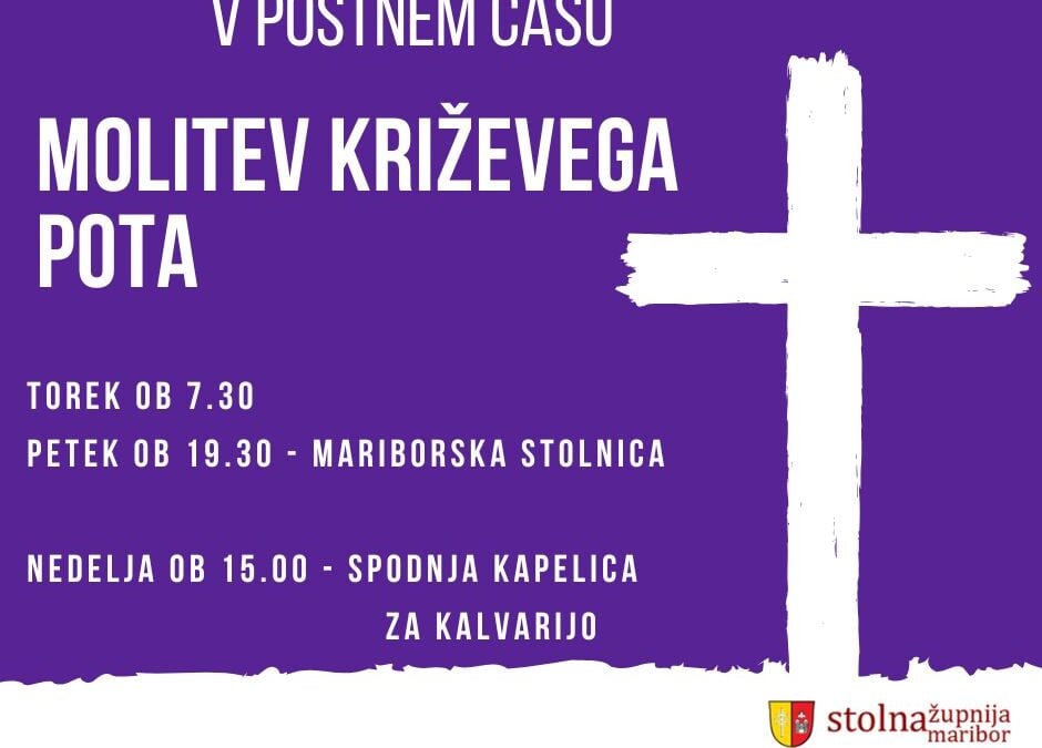 Križev pot v stolnici